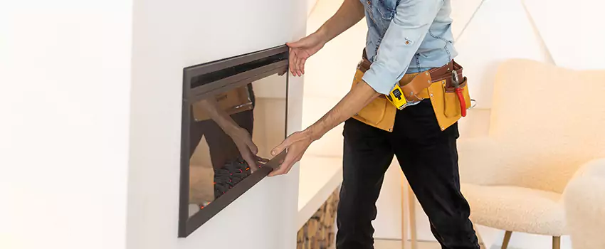 Metal Fireplace Installation in Zachary, Louisiana