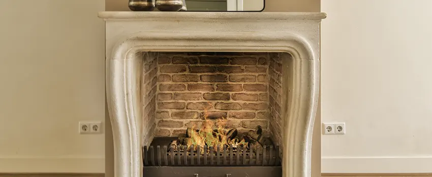 Vintage-style Fireplace Redesign in Zachary, Louisiana