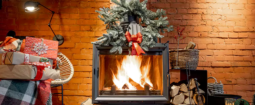 Travis Industries Linear Gas Fireplace Installation in Zachary, Louisiana