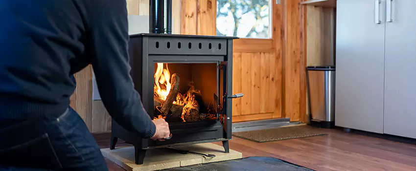 Open Hearth Wood Fireplace Installation in Zachary, LA