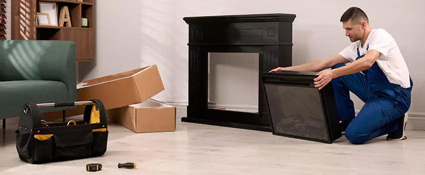 Old Rusted Metal Fireplace Repair And Replacement in Zachary, LA
