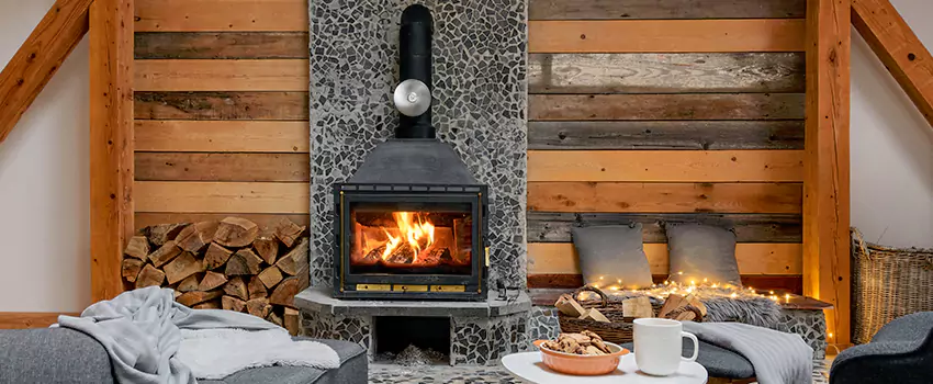 Thelin Hearth Products Direct Vent Gas Stove Fireplace Inspection in Zachary, Louisiana