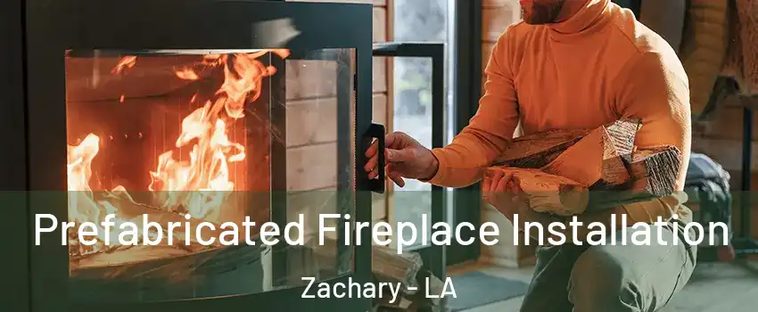  Prefabricated Fireplace Installation Zachary - LA